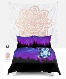 mandala tapestry bedding bedroom