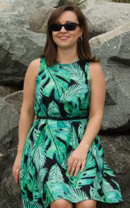 redbubble a line dress green black design