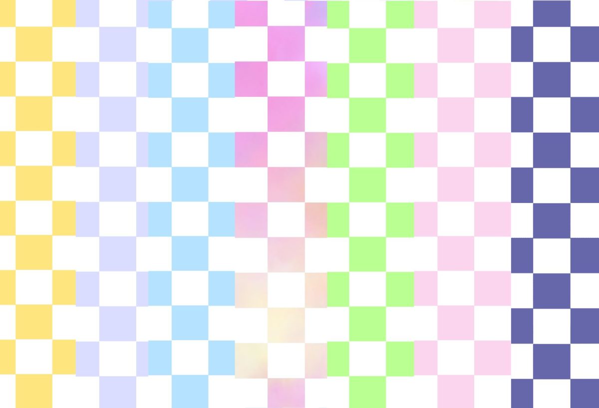 Checkered wallpaper bundle colors