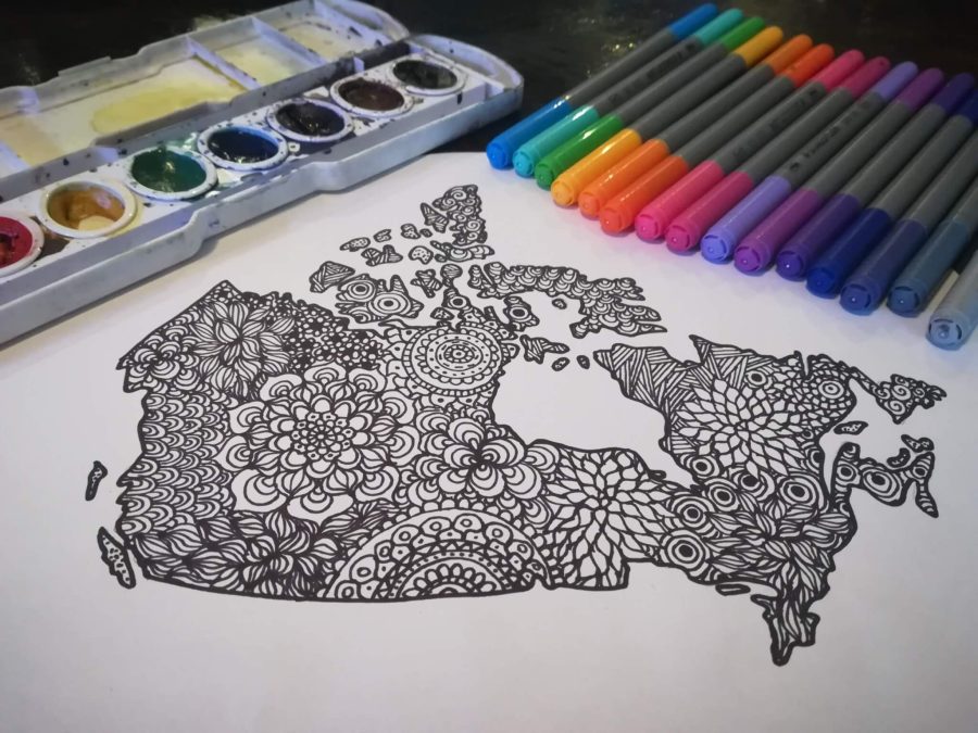 aesthetic sketchbook art ideas - maps