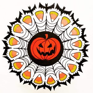 halloween mandala mandalatober19