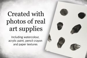 mixed media procreate brushes