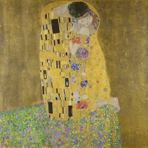 art deco famous artwork the kiss