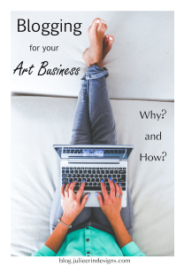 how to blog for your art business