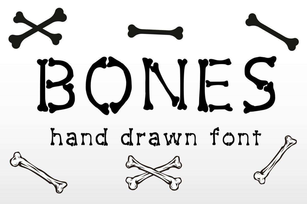 bones font