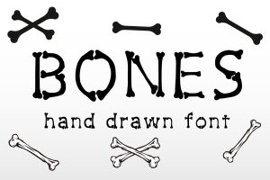 bones font