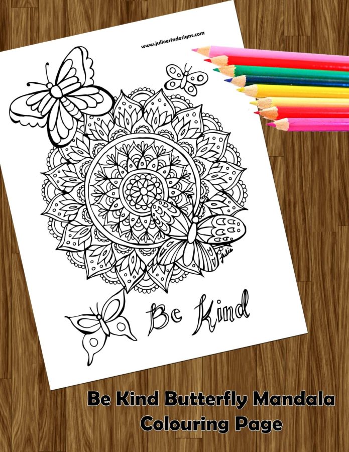 butterfly adult coloring page free download