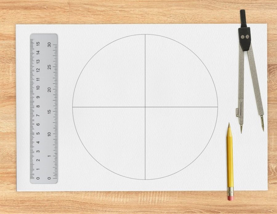creating your own mandala template step 2