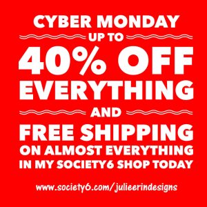 society6 sale promo template example