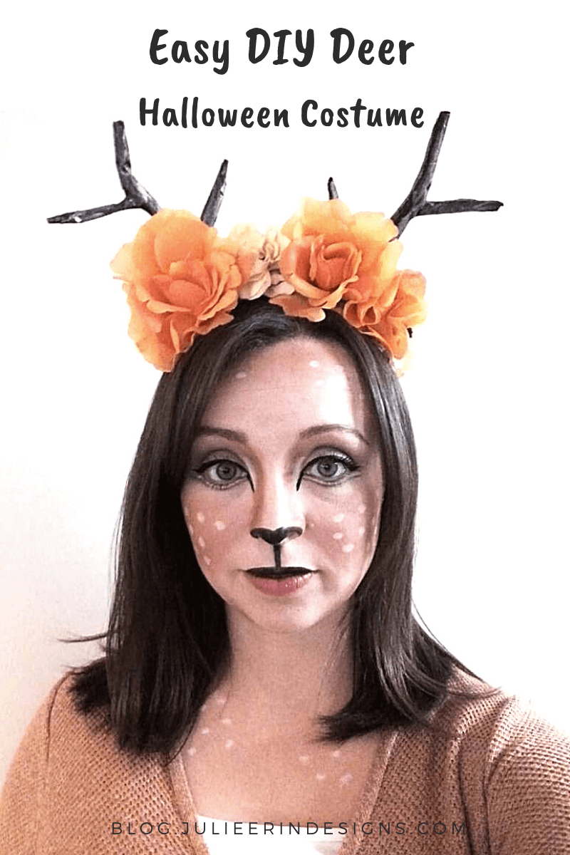 Easy DIY Deer Halloween Costume