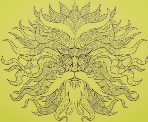 fire sun grandfather mandala mandalatober 2019