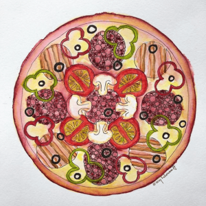 pizza mandala mandalatober