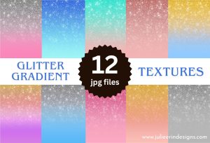 glitter gradient textures