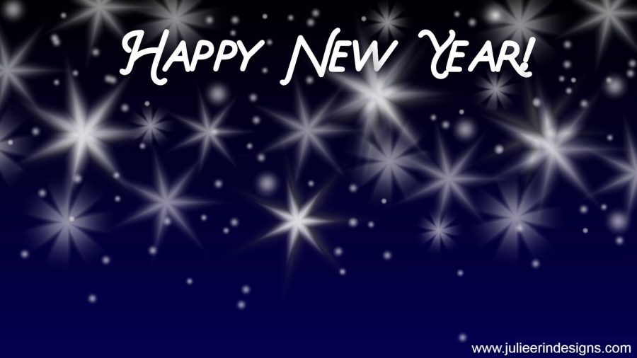 happy new year virtual background