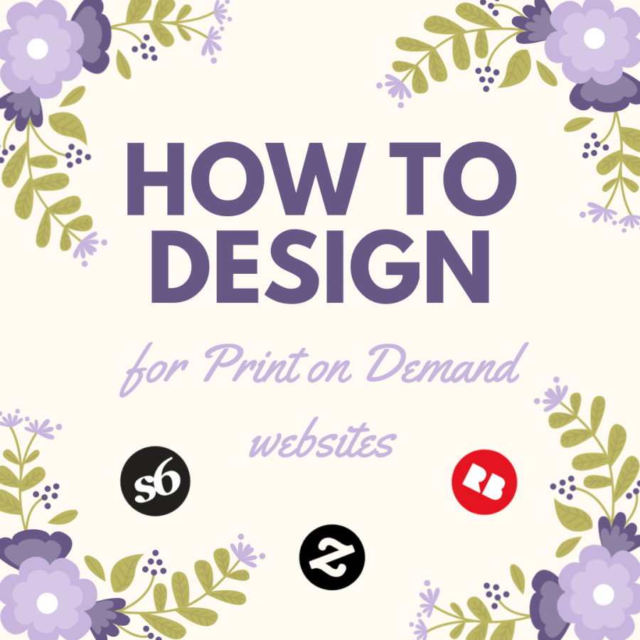 how to design print on demand websites