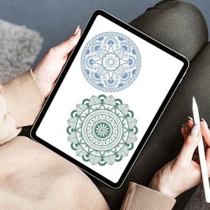 drawing mandalas in procreate