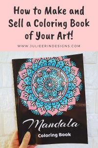 how to make and sell coloring books of your art