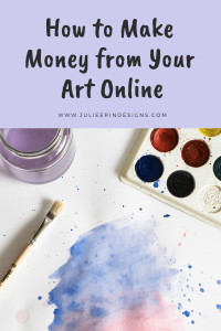 how to make money from art online