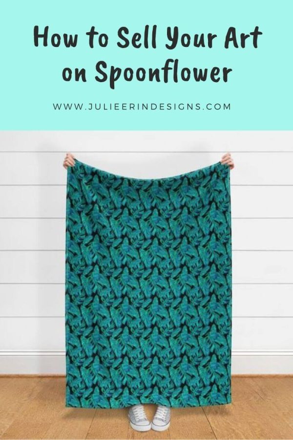 how to sell your art on spoonflower
