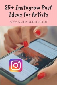 instagram post ideas for artists