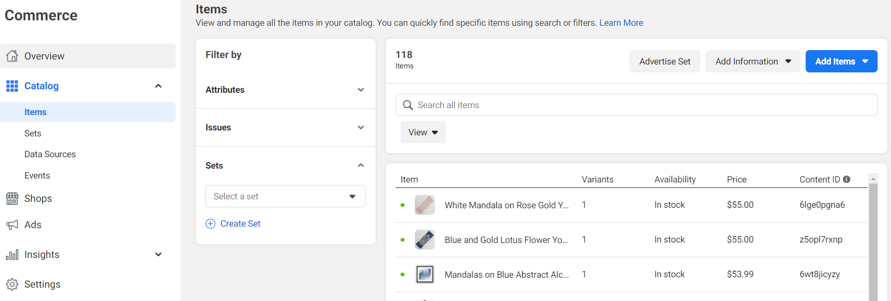 how to set up instagram shop print on demand