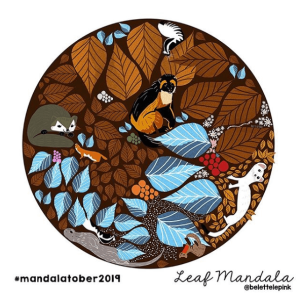 leaf and nature critters mandalatober