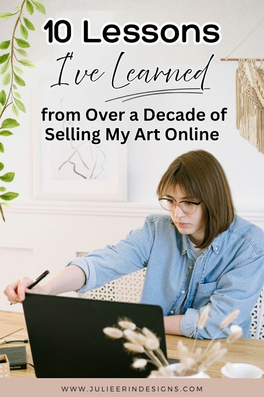 lessons from selling art online
