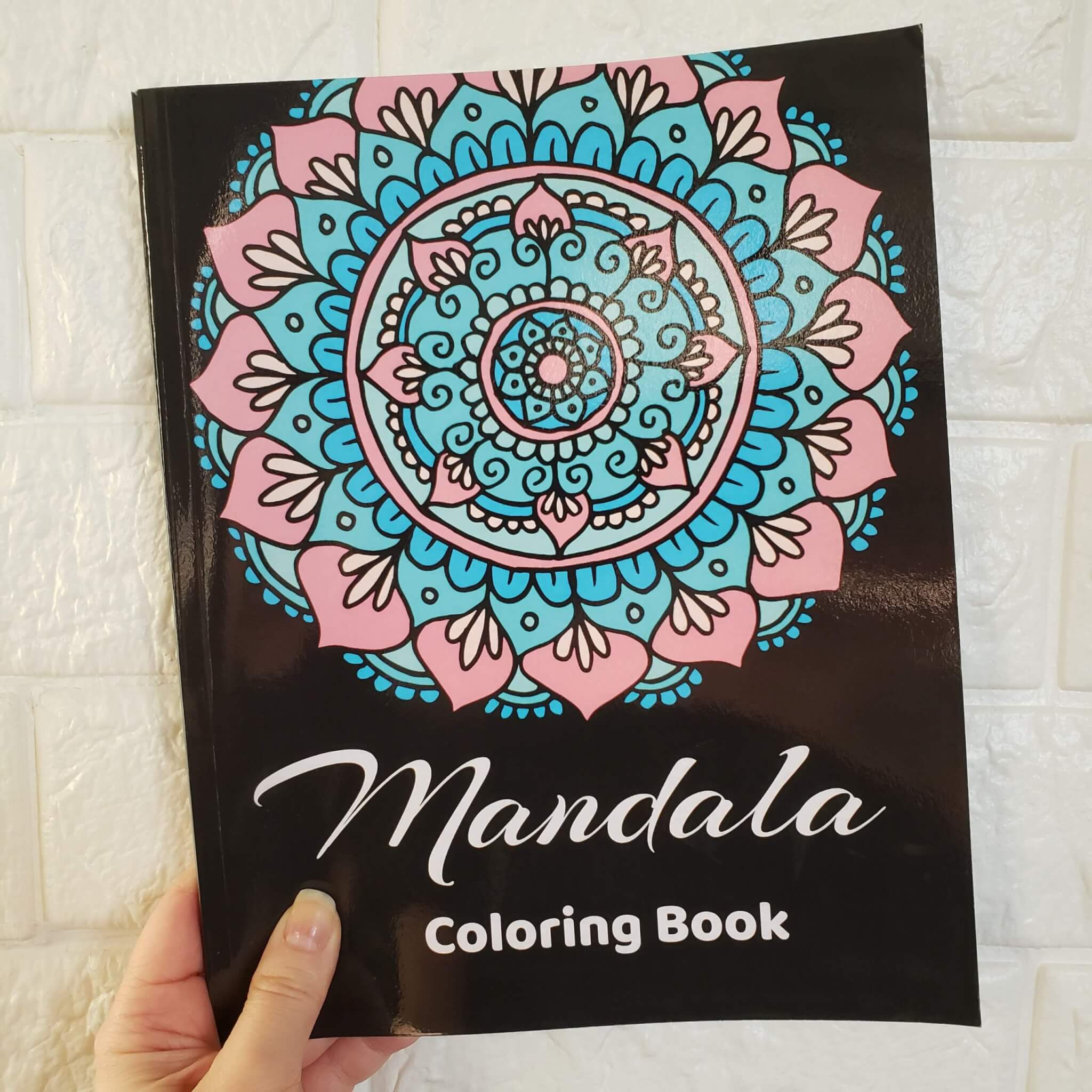 mandala coloring book cover