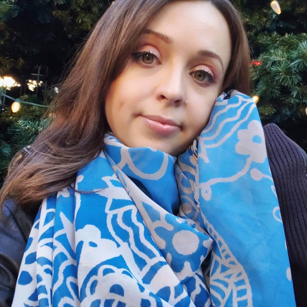sell your art on redbubble - scarf