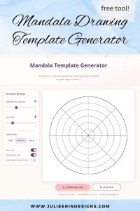 mandala template generator free tool