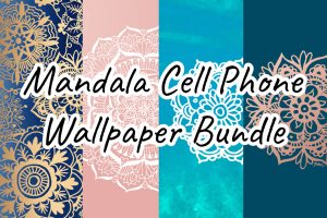 mandala phone wallpaper set