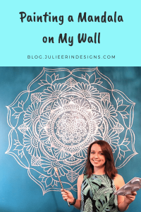 mandala wall mural art