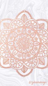 marble mandala cell phone wallpaer