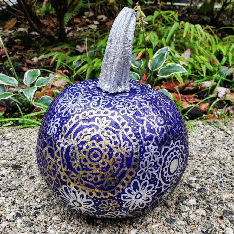 pumpkin halloween mandala mandalatober