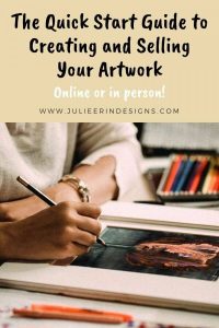quick start guide to selling your artwork