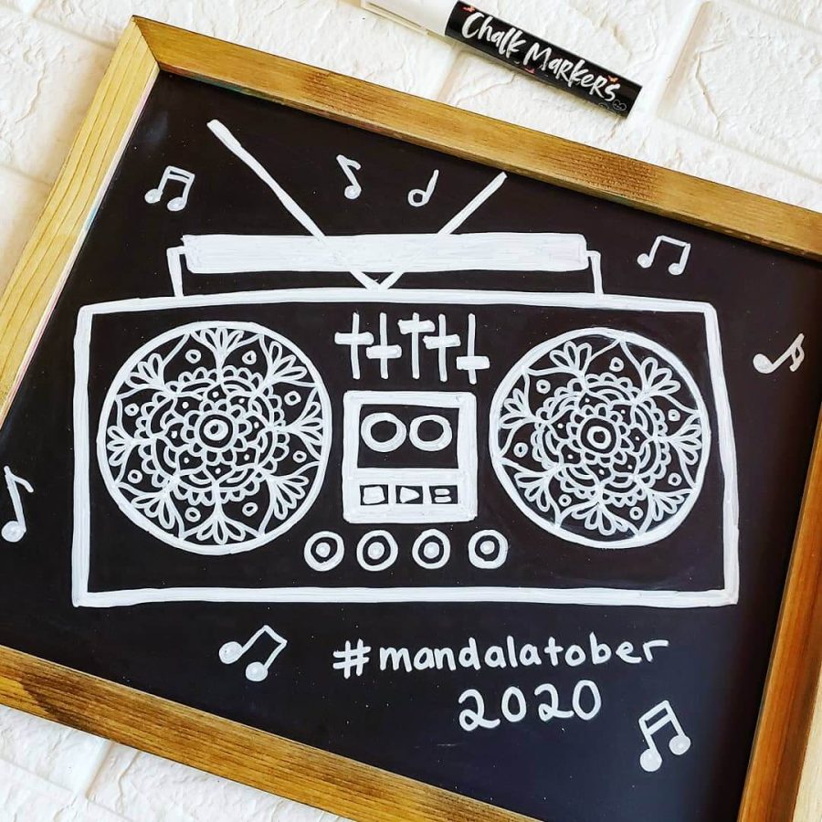 radio mandala for mandalatober