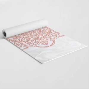 light pink mandalas yoga fitness