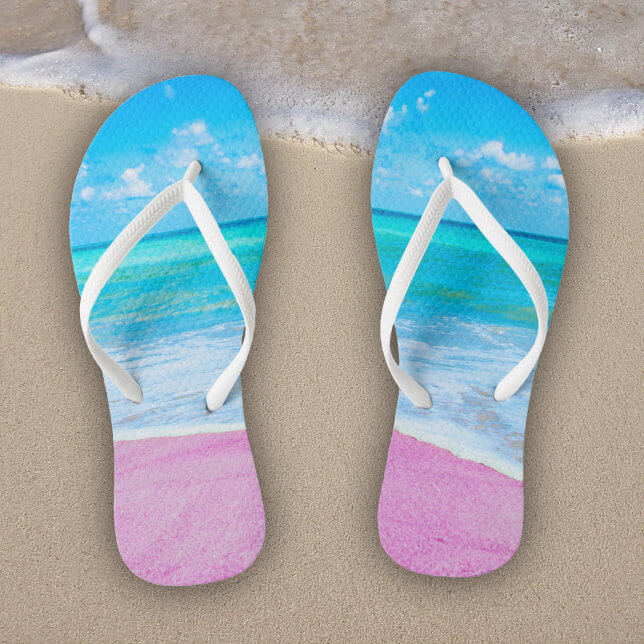 zazzle custom cover photos for flip flops