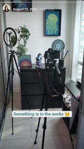skillshare class filming set up