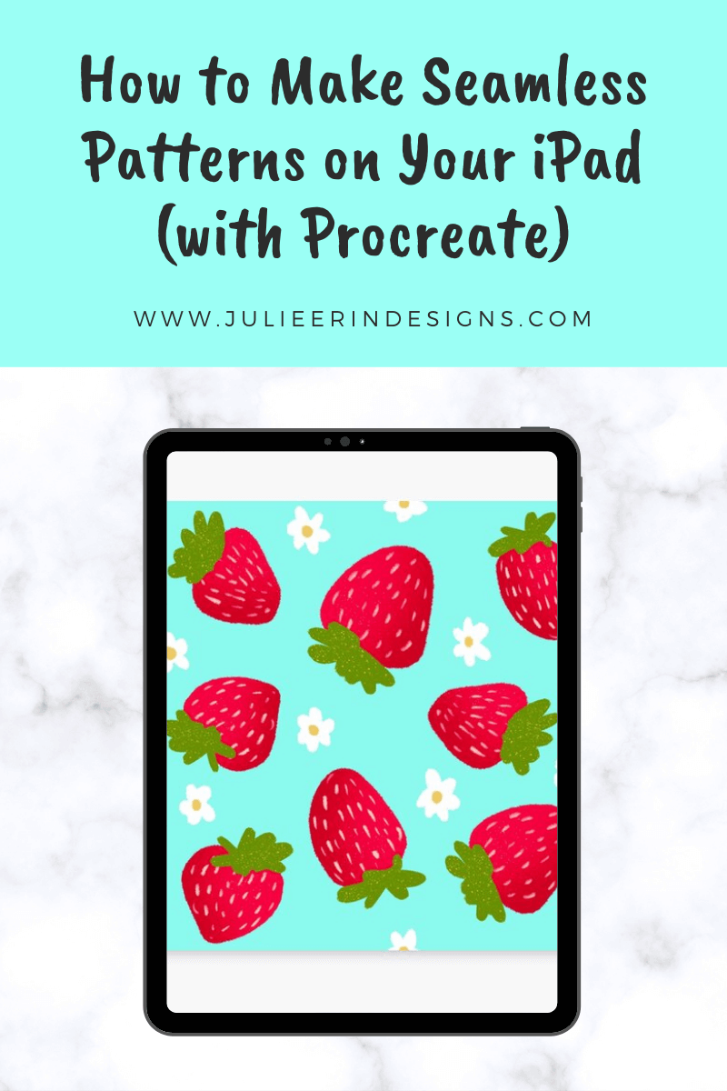 How to Make a Seamless Pattern in Procreate