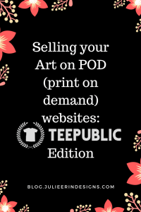 selling art online teepublic