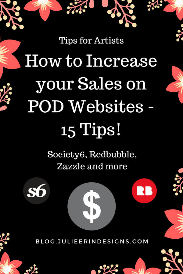 how to increase sales on print on demand websites 15 tips