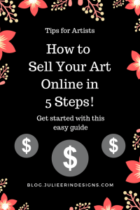 5 steps to sell your art online
