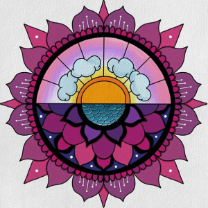 mandalatober sky and sunset mandala