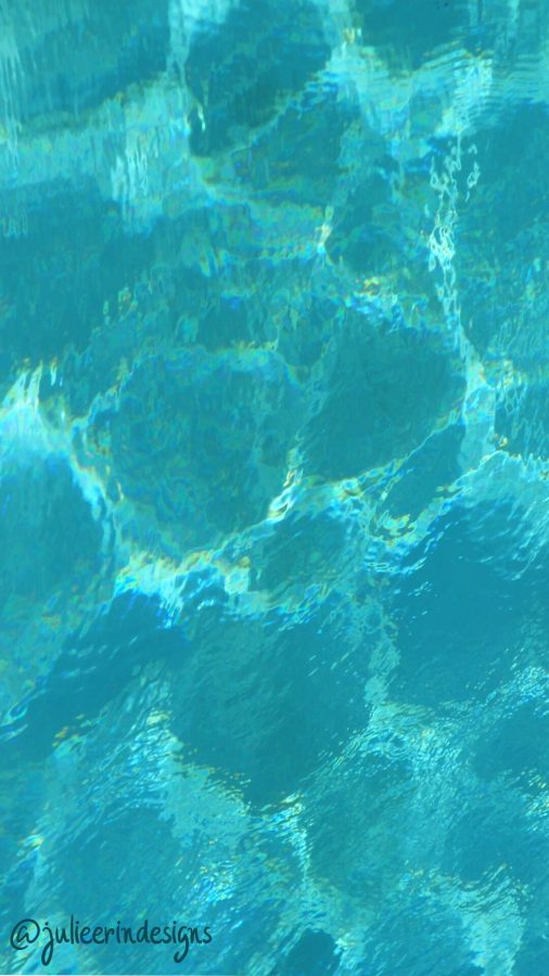 summer pool water turquoise ocean wallpaper
