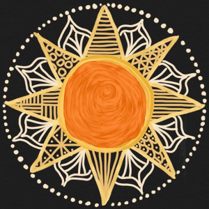 mandalatober sunshine mandala