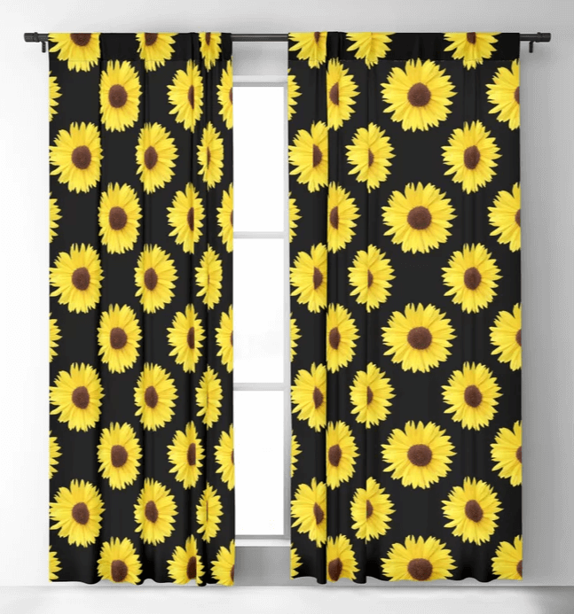 Offset pattern photoshop tutorial sunflower curtains