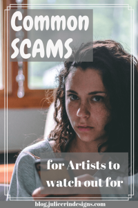 common scams for artists to look out for