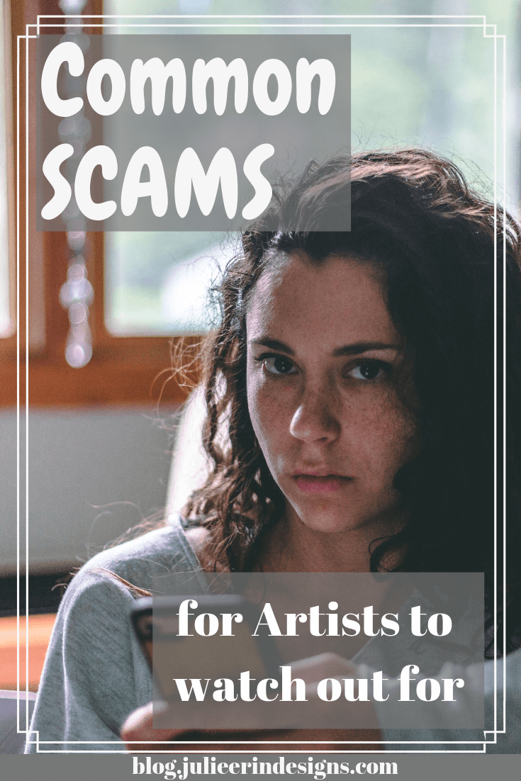 scams for artists to watch out for