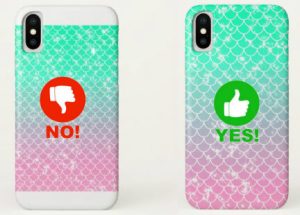 mermaid cell phone case example
